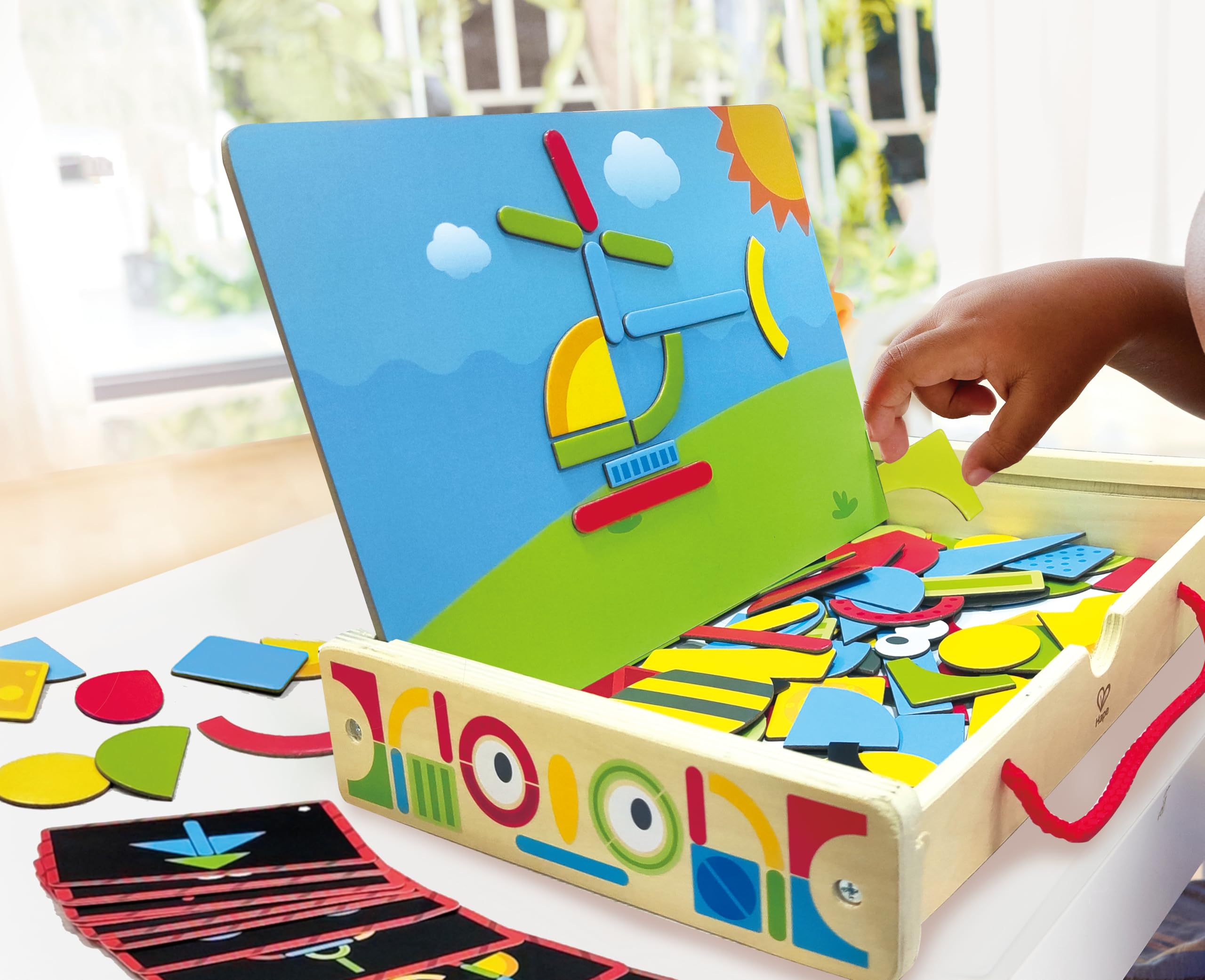 Amazon.co.jp: Hape(ハペ) マグネットアートセット 30×23×6cm 3才以上